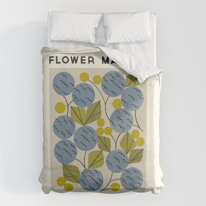 Flower Market No. 10 Duvet Cover Gallery Image 1