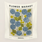 Flower Market No. 10 Wall Tapestry Gallery Image 4