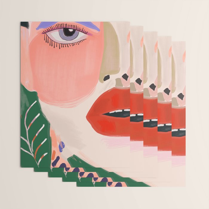 Garden Muse Wrapping Paper Gallery Image 3