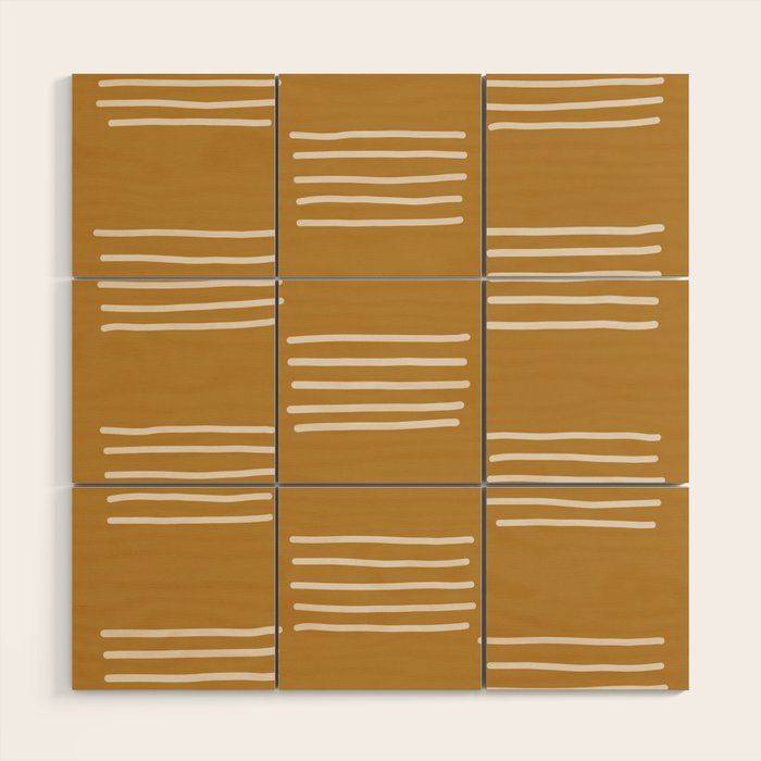 hatches âÂ saffron Wood Wall Art Gallery Image 1