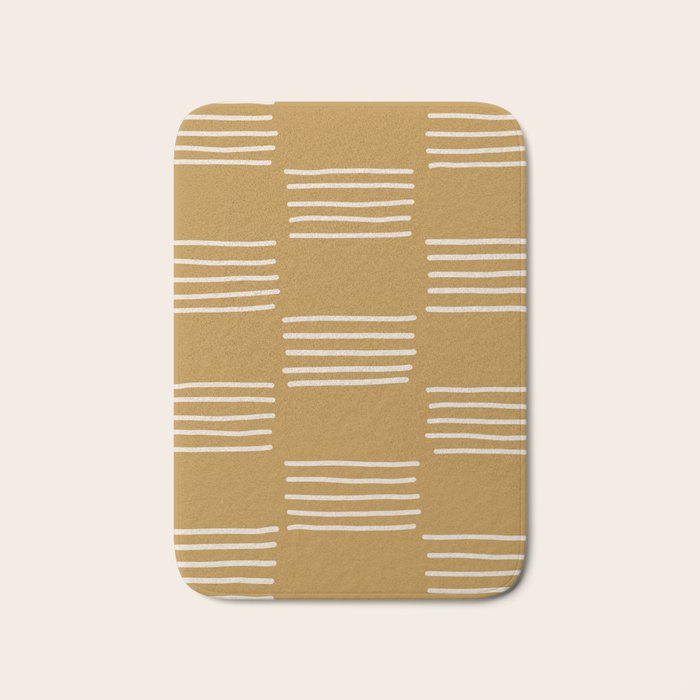 hatches âÂ saffron Bath Mat Gallery Image 1
