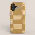 hatches âÂ saffron iPhone Case Gallery Image 1