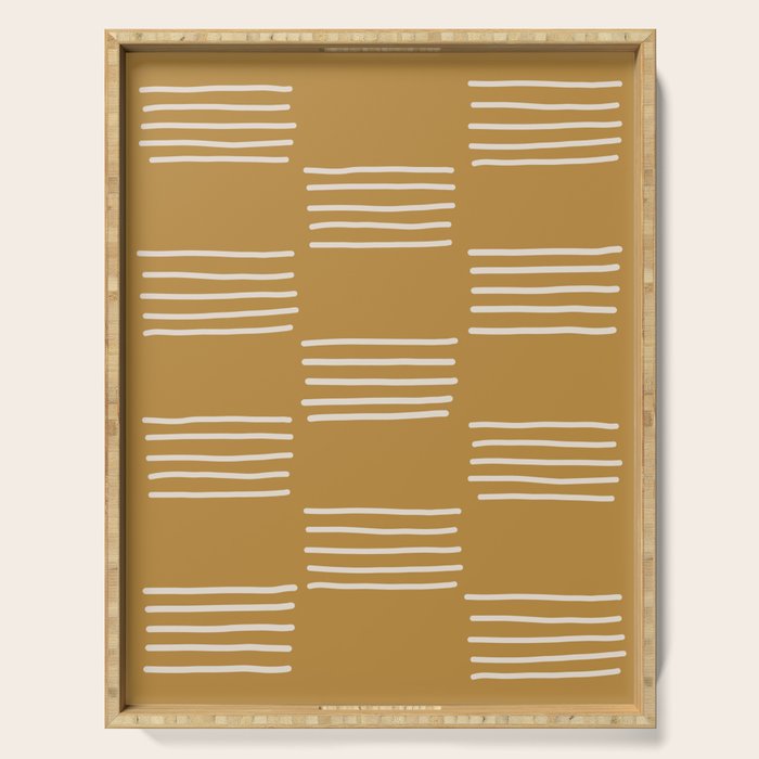 hatches âÂ saffron Serving Tray Gallery Image 1