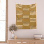 hatches âÂ saffron Wall Tapestry Gallery Image 2