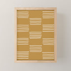 hatches âÂ saffron Mini Art Print Gallery Image 1