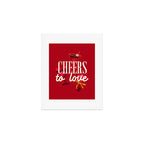 Cheers to Love Art Print Gallery Image 1