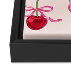 Cherries & Bow Coquette Pack Framed Canvas Print Gallery Image 3
