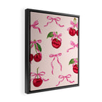 Cherries & Bow Coquette Pack Framed Canvas Print Gallery Image 2