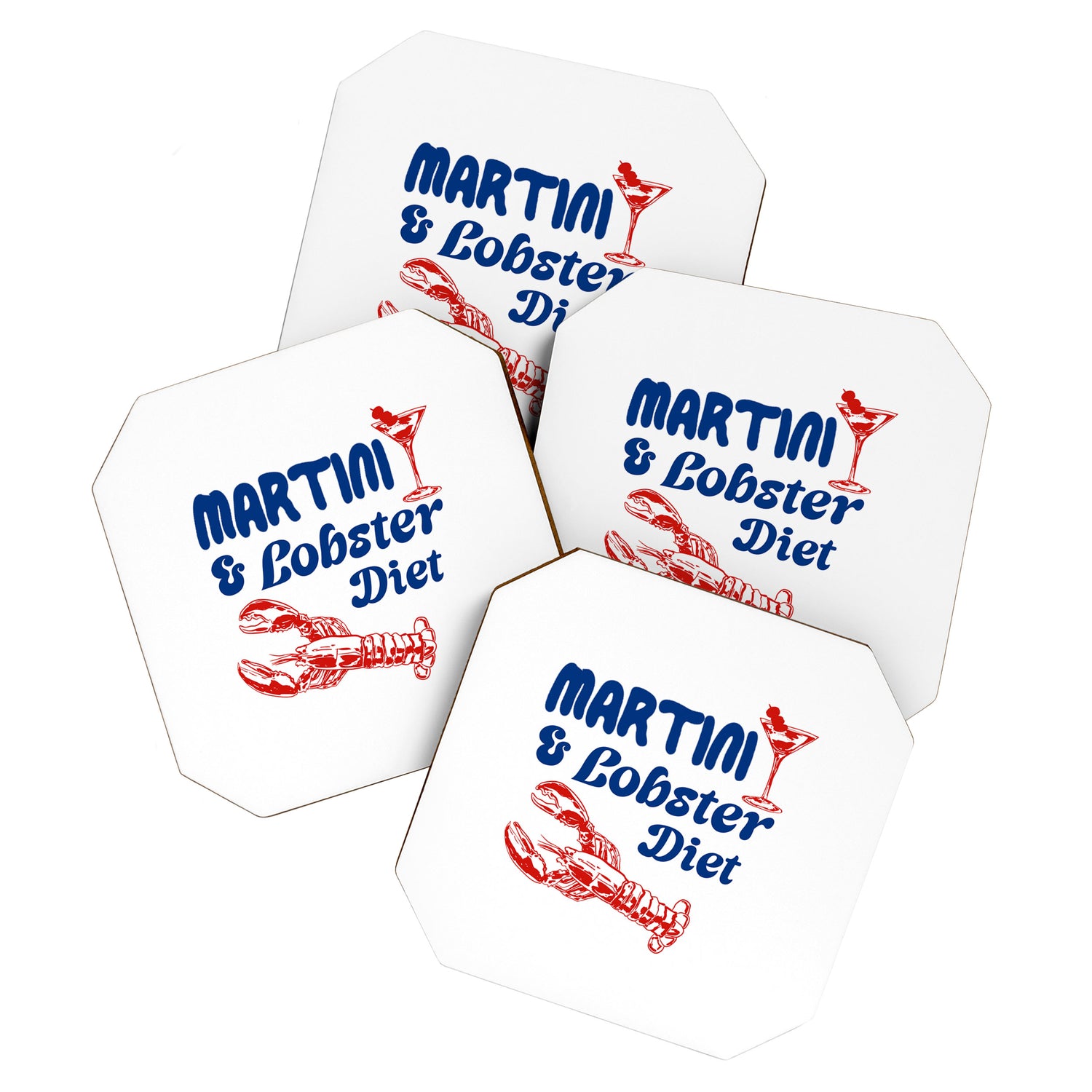 Martini and Lobster Diet Coaster Gallery Image 1