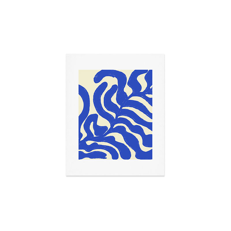matisse blue leaves Art Print Gallery Image 1