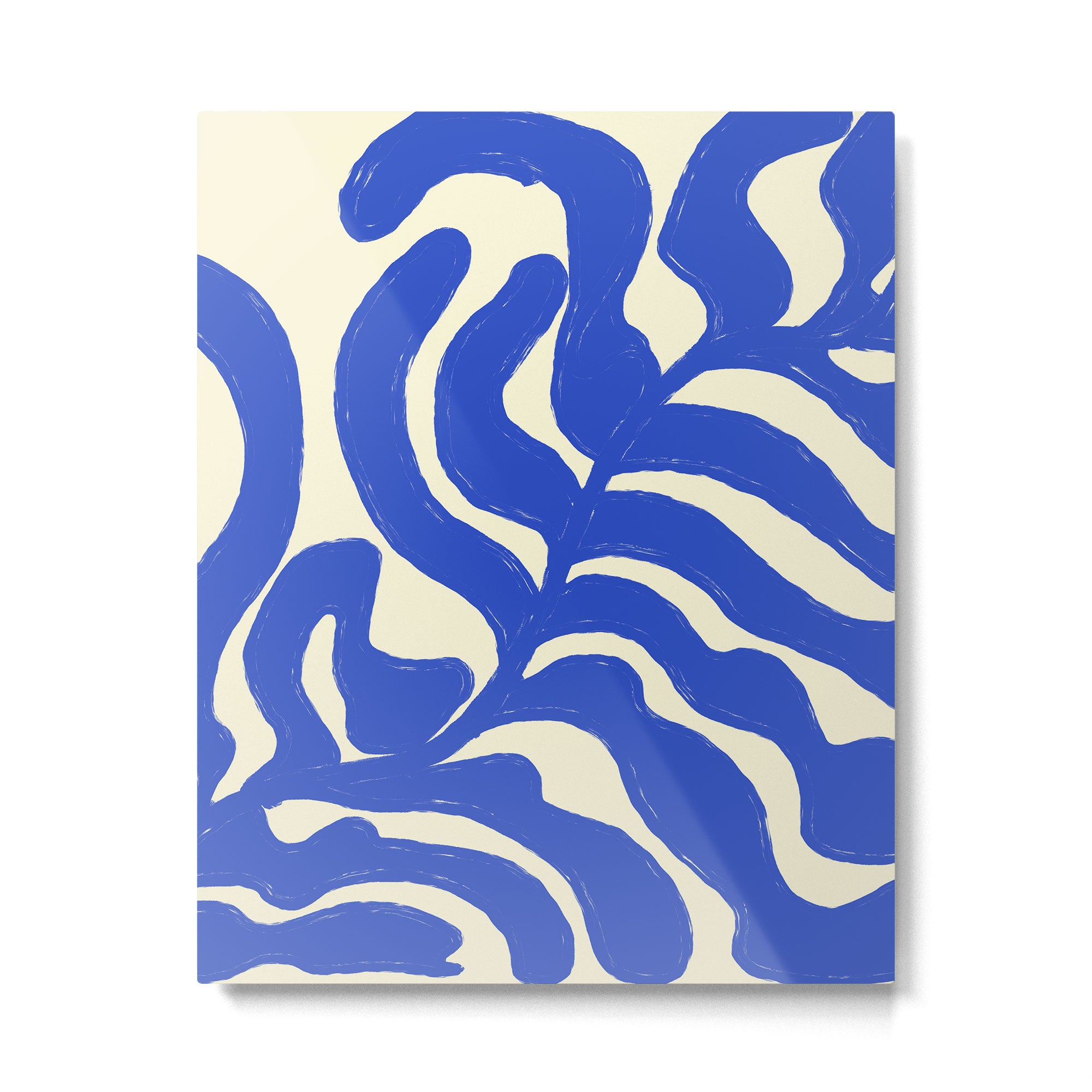 matisse blue leaves Metal Print Gallery Image 6