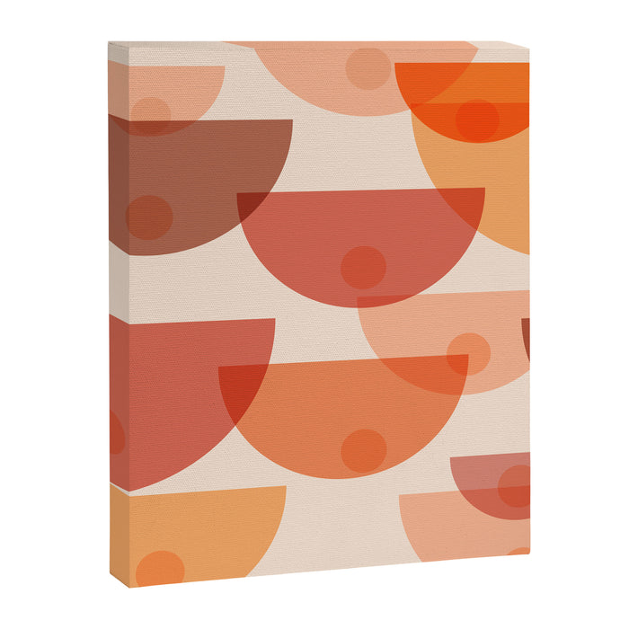 Mid Century Boobs Abstract Canvas Print Gallery Image 1