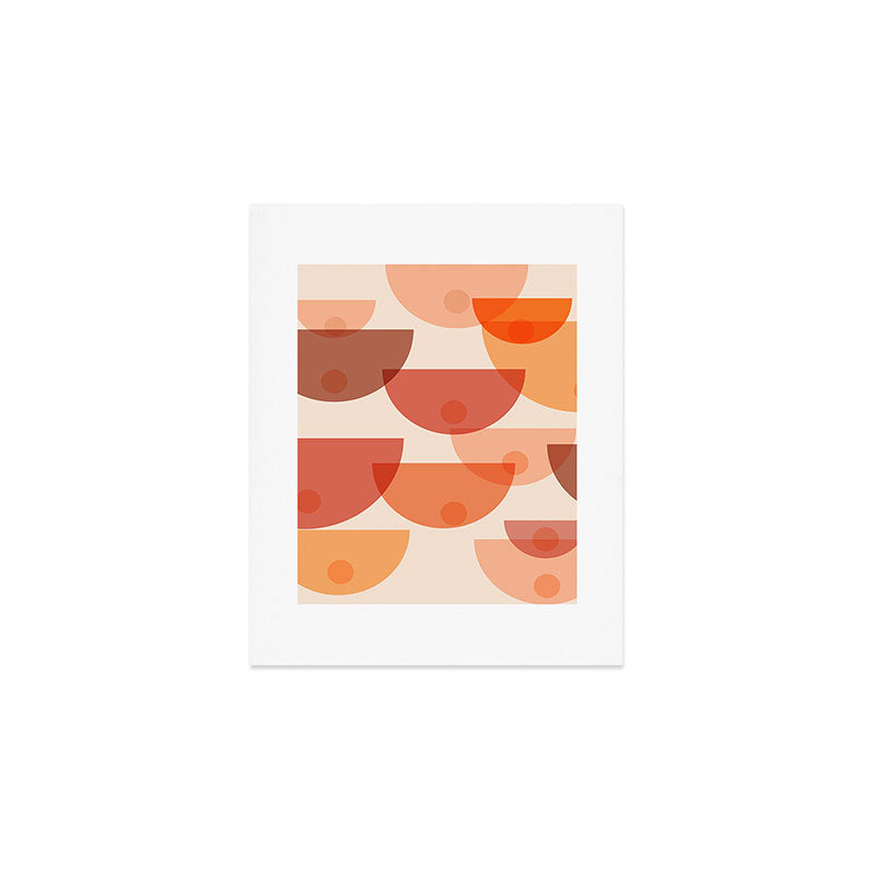 Mid Century Boobs Abstract Art Print Gallery Image 1