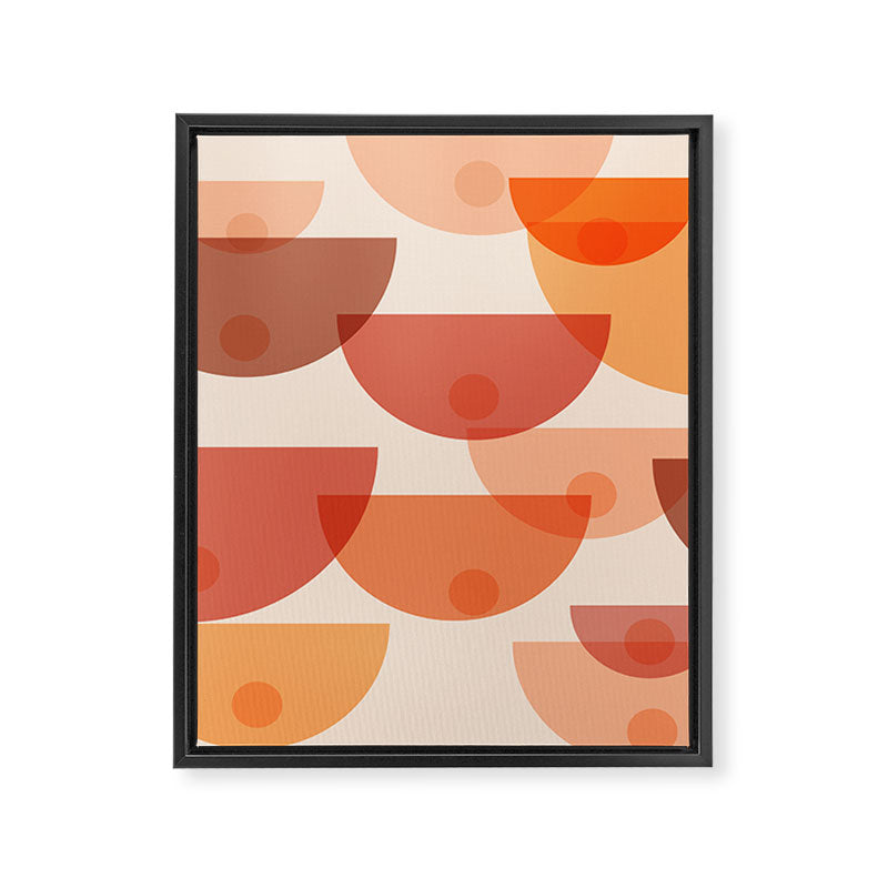 Mid Century Boobs Abstract Framed Canvas Print Gallery Image 8