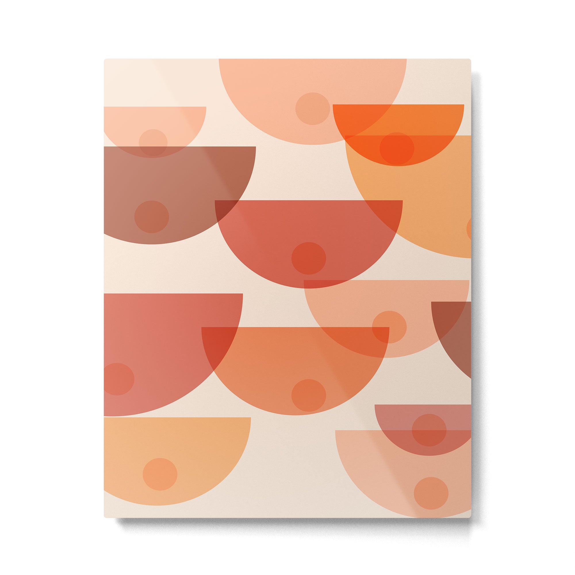 Mid Century Boobs Abstract Metal Print Gallery Image 6