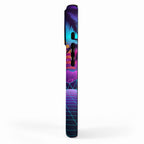 Radiant Sunset Synthwave iPhone Case Gallery Image 2