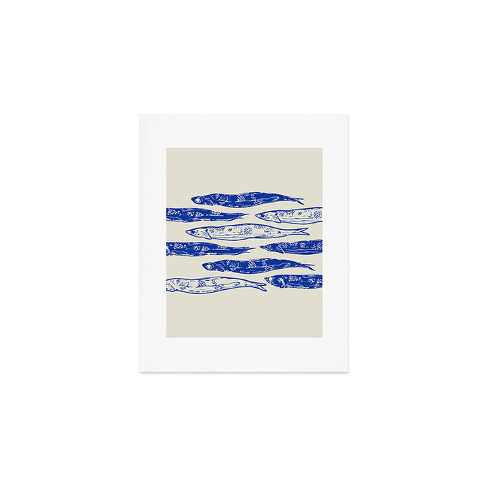 Sardines Art Art Print Gallery Image 1