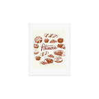 Vintage French Patisserie Bread Bakery Illustration Art Print Gallery Image 1