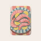 Shrimp Picnic Bath Mat Gallery Image 1