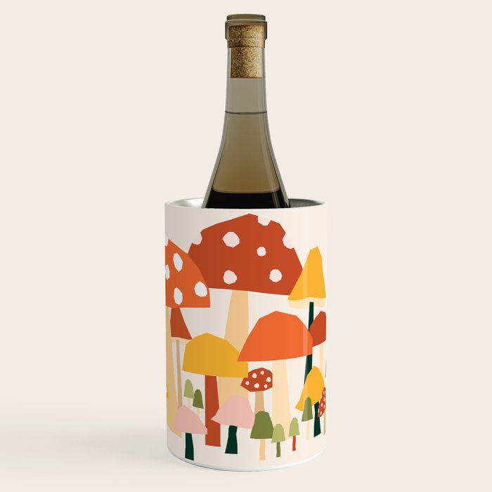 Fall Mushrooms  Wine Chiller Gallery Image 2