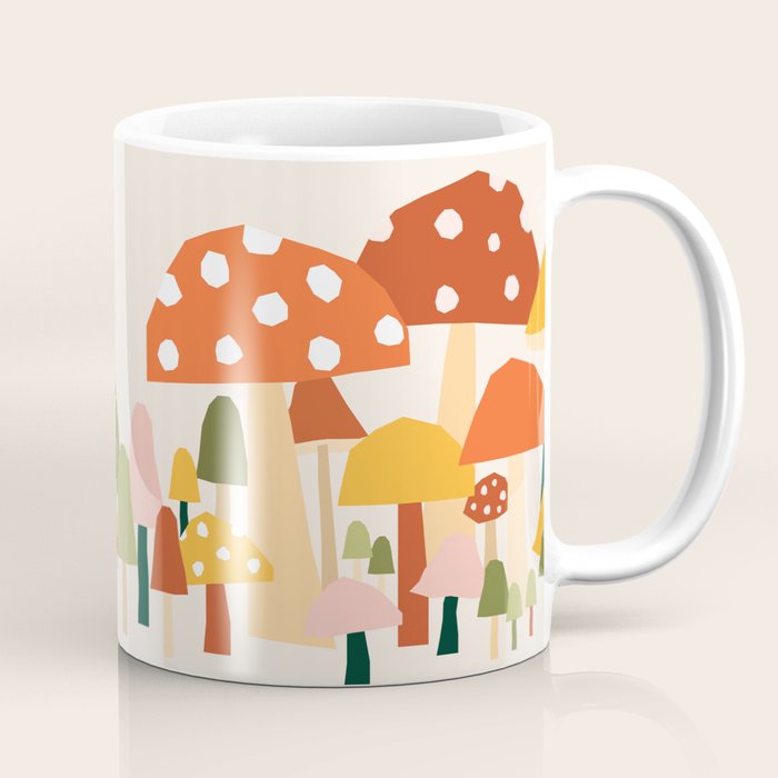 Fall Mushrooms  Coffee Mug Gallery Image 1