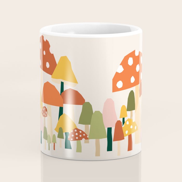 Fall Mushrooms  Coffee Mug Gallery Image 4
