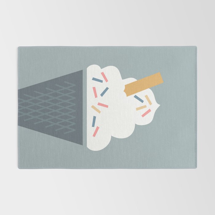 Ice Cream (Blue) Rug Gallery Image 2
