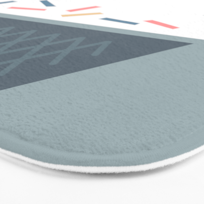 Ice Cream (Blue) Bath Mat Gallery Image 3
