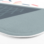 Ice Cream (Blue) Bath Mat Gallery Image 3