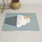Ice Cream (Blue) Rug Gallery Image 1