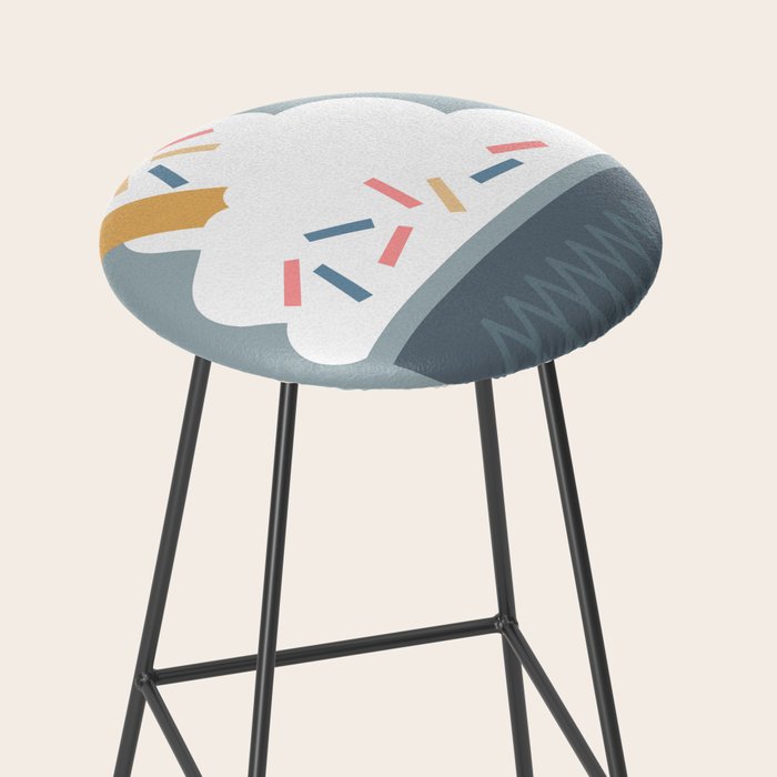 Ice Cream (Blue) Stool Gallery Image 2