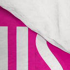 Feminist is My Second Favorite F-Word (Pink) Comforter Gallery Image 4