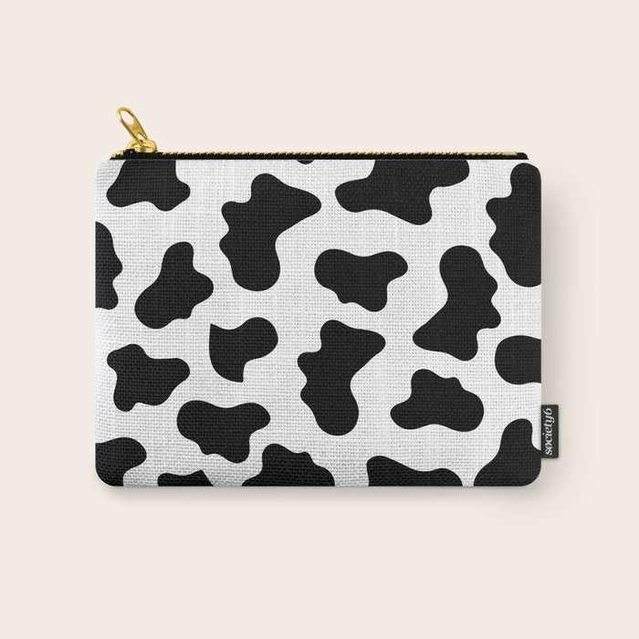 Moo Cow Print Carry All Pouch Gallery Image 1