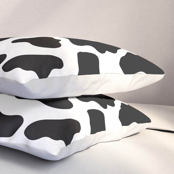 Moo Cow Print Pillow Sham Gallery Image 3