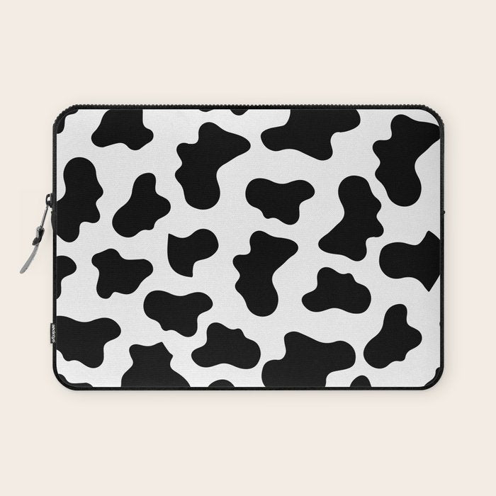 Moo Cow Print Laptop Sleeve Gallery Image 1