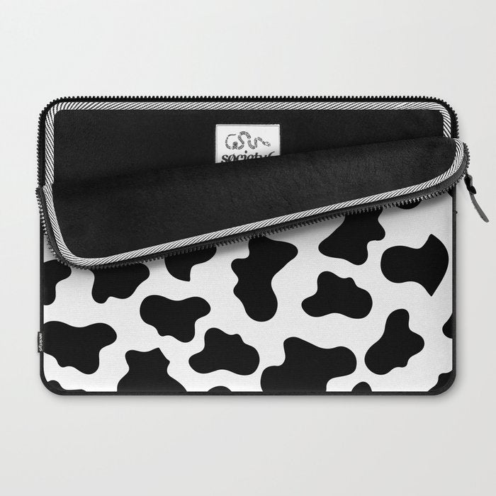 Moo Cow Print Laptop Sleeve Gallery Image 2