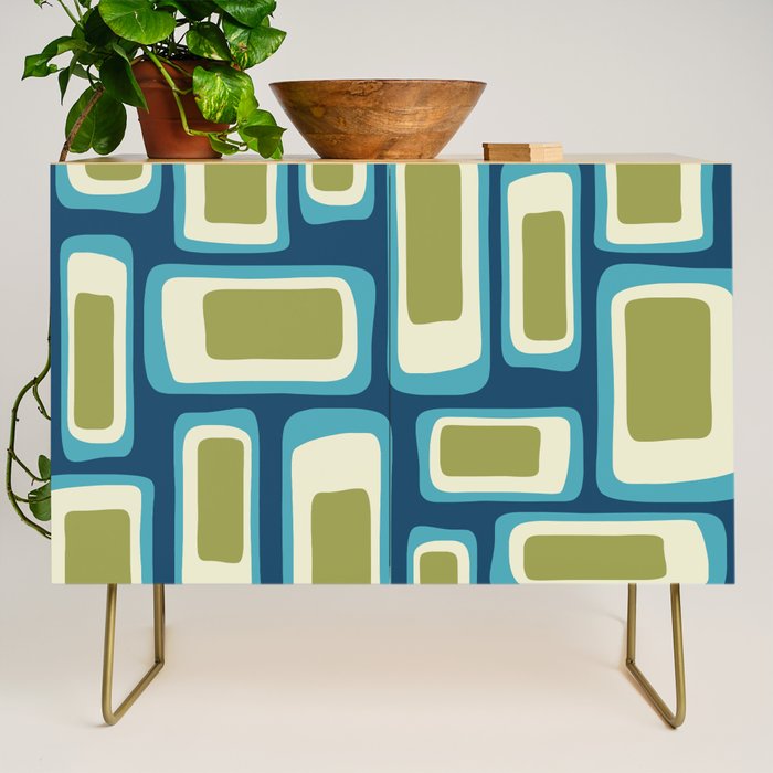 Mid Century Modern Abstract Composition 858 Credenza Gallery Image 1