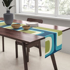Mid Century Modern Abstract Composition 858 Table Runner Gallery Image 2
