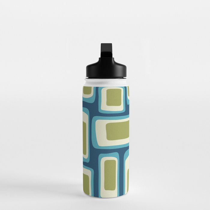 Mid Century Modern Abstract Composition 858 Water Bottle Gallery Image 3