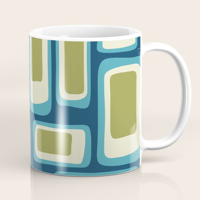 Mid Century Modern Abstract Composition 858 Coffee Mug Gallery Image 1
