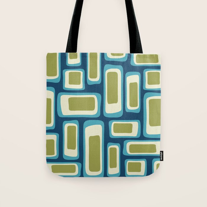Mid Century Modern Abstract Composition 858 Tote Bag Gallery Image 1