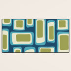 Mid Century Modern Abstract Composition 858 Desk Mat Gallery Image 3