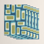 Mid Century Modern Abstract Composition 858 Wrapping Paper Gallery Image 3