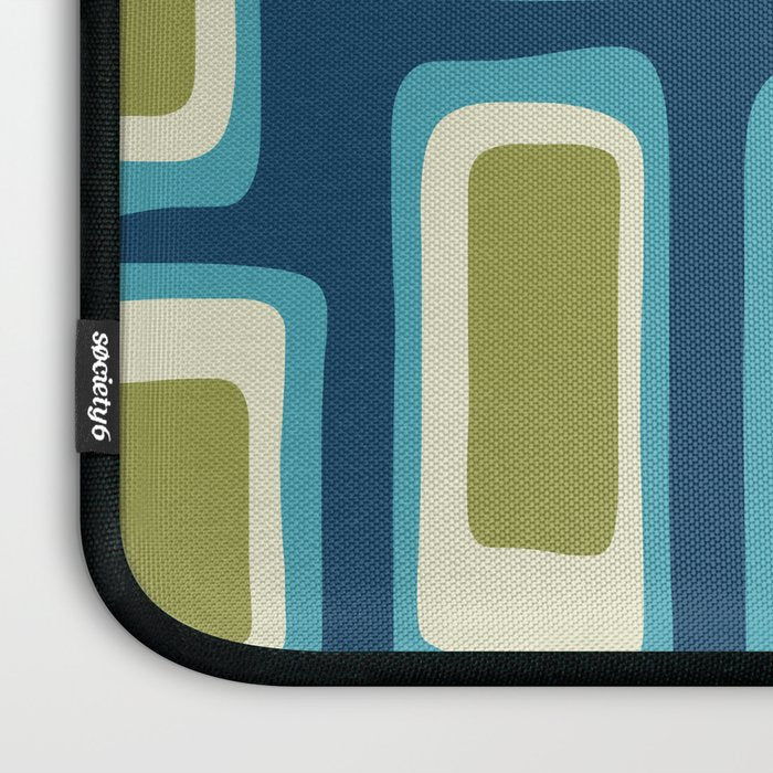 Mid Century Modern Abstract Composition 858 Laptop Sleeve Gallery Image 3