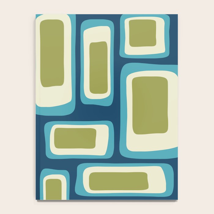 Mid Century Modern Abstract Composition 858 Notebook Gallery Image 4