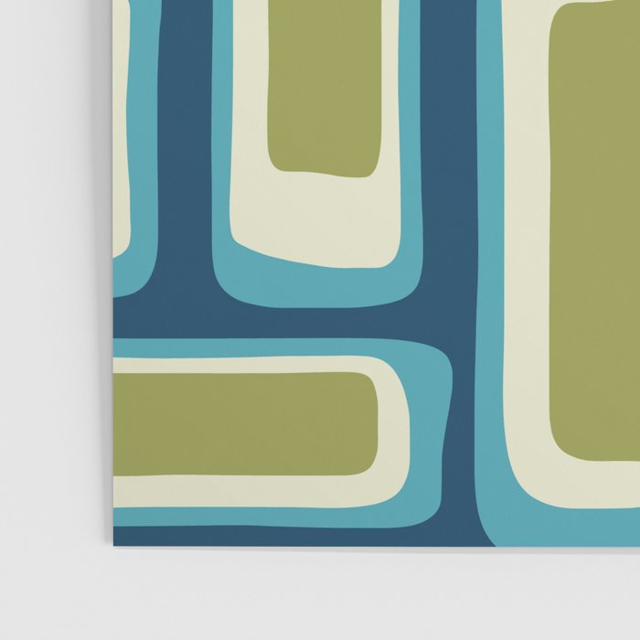 Mid Century Modern Abstract Composition 858 Poster Gallery Image 3