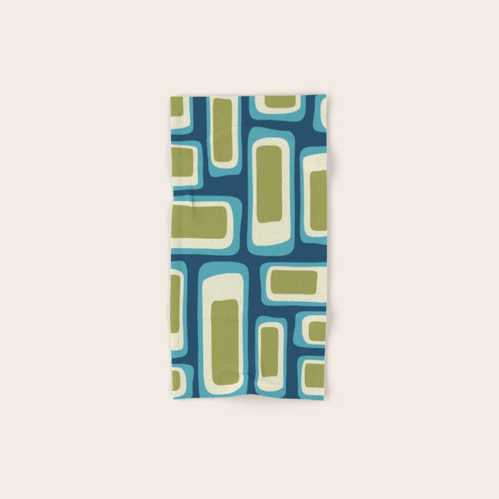Mid Century Modern Abstract Composition 858 Bath Towel Gallery Image 1