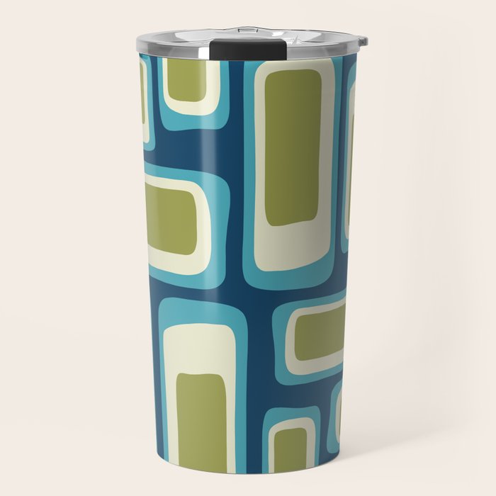 Mid Century Modern Abstract Composition 858 Travel Mug Gallery Image 1