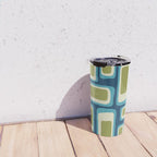 Mid Century Modern Abstract Composition 858 Travel Mug Gallery Image 4
