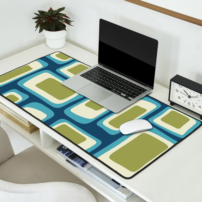 Mid Century Modern Abstract Composition 858 Desk Mat Gallery Image 2